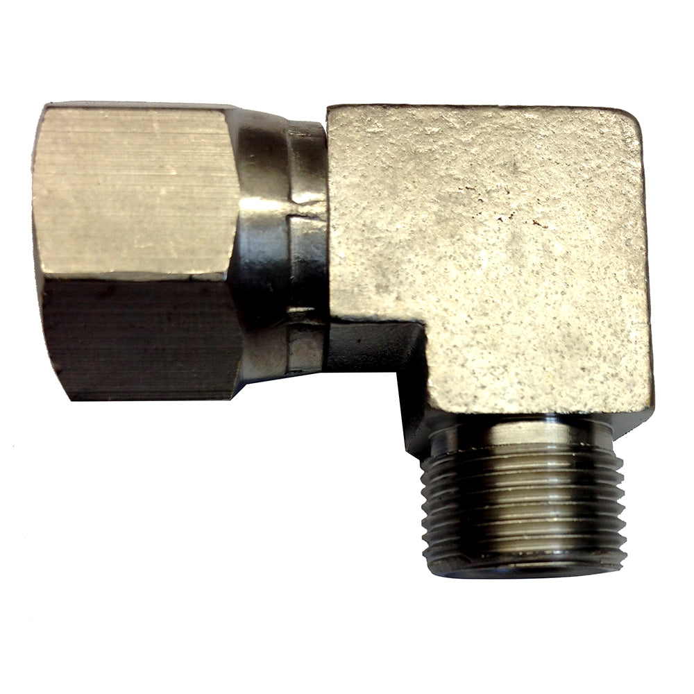 Uflex 90° 3/8 NI Plate Comp Fitting MD 38 NI COM FT — Quality Boat Parts