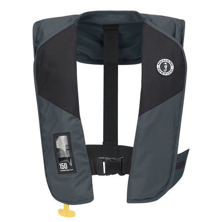 Mustang MIT 150 Convertible A/M Inflatable PFD - Admiral Grey MD2020-191-0-235 — Quality Boat Parts