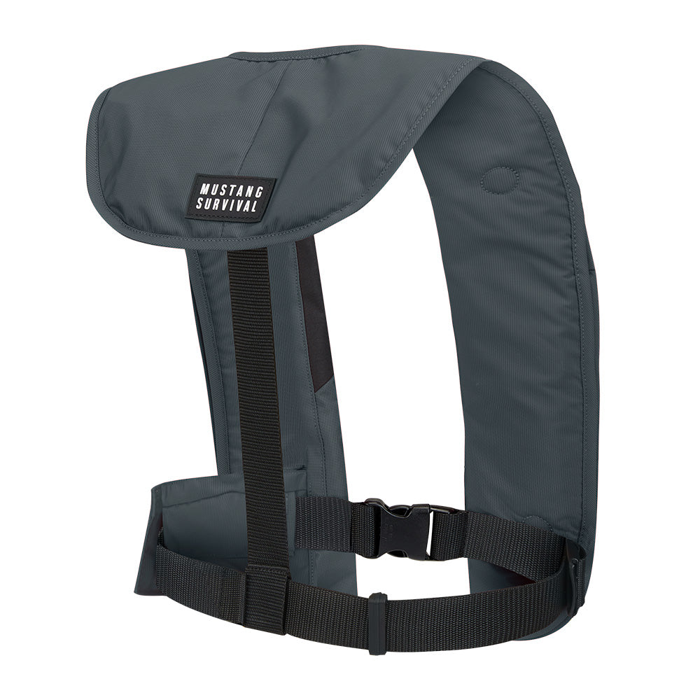Mustang MIT 150 Convertible A/M Inflatable PFD - Admiral Grey MD2020-191-0-235 — Quality Boat Parts