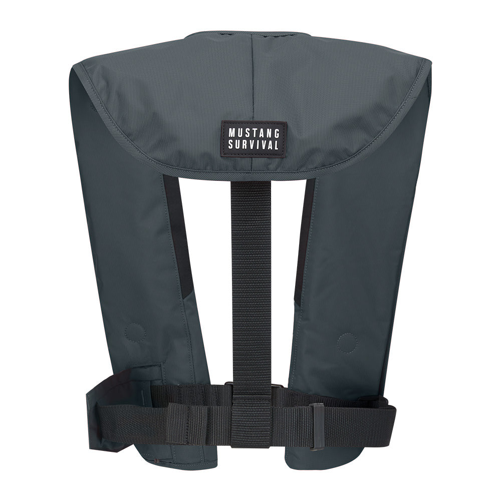 Mustang MIT 150 Convertible A/M Inflatable PFD - Admiral Grey MD2020-191-0-235 — Quality Boat Parts