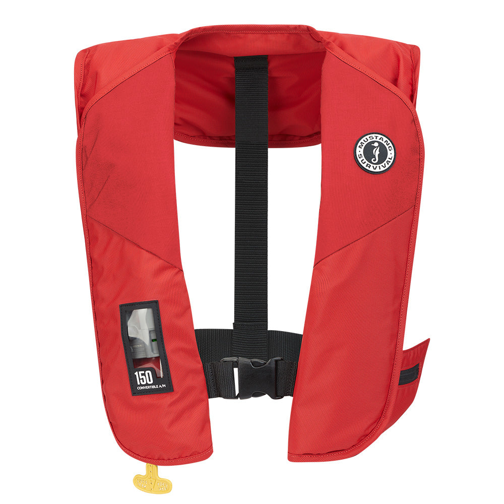 Mustang MIT 150 Convertible Inflatable PFD - Red MD2020-4-0-202 — Quality Boat Parts