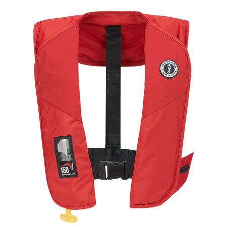 Mustang MIT 150 Convertible Inflatable PFD - Red MD2020-4-0-202 — Quality Boat Parts