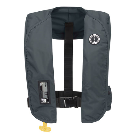 Mustang MIT 100 Convertible Inflatable PFD - Admiral Grey MD2030-191-0-202 — Quality Boat Parts