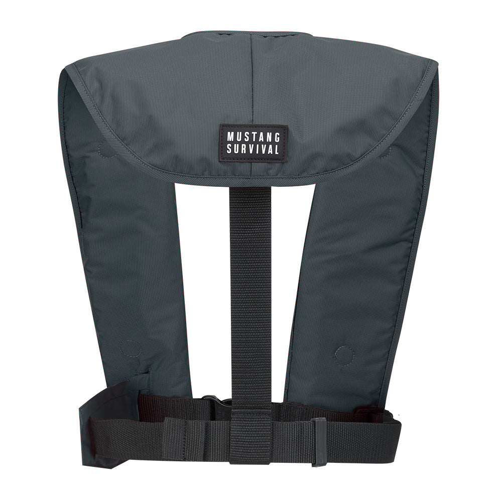 Mustang MIT 100 Convertible Inflatable PFD - Admiral Grey MD2030-191-0-202 — Quality Boat Parts