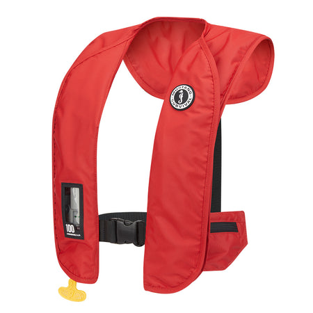 Mustang MIT 100 Convertible Inflatable PFD - Red MD2030-4-0-202 — Quality Boat Parts