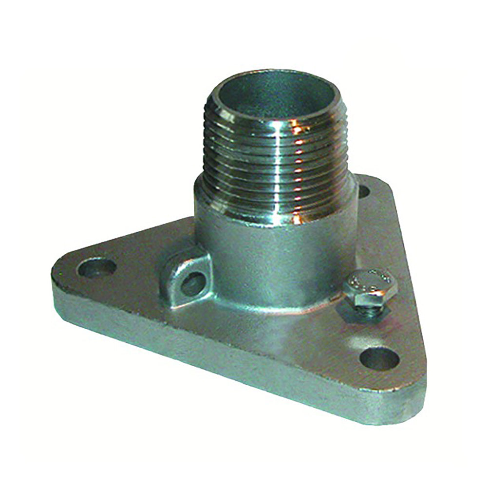 GROCO 1-1/4" #316 Stainless Steel NPS to NPT Flange Adapter IBVF-1250-S — Quality Boat Parts
