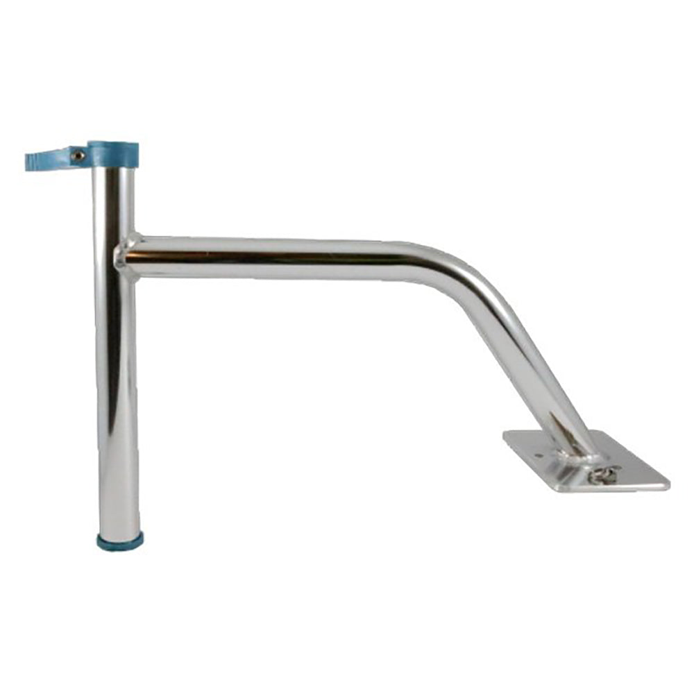 Panther 6" Quick Release King Pin Bow Mount Bracket - Clear - Anodized KPB60A — Quality Boat Parts