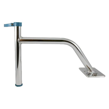 Panther 6" Quick Release King Pin Bow Mount Bracket - Clear - Anodized KPB60A — Quality Boat Parts