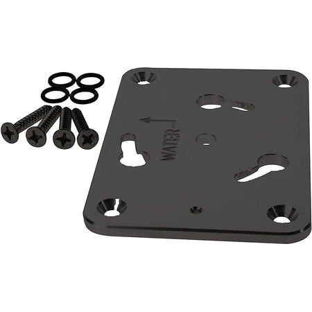 Panther Spare Bow Mount Base Kit f/ King Pin - Black - Powder Coat KPBQCKB — Quality Boat Parts