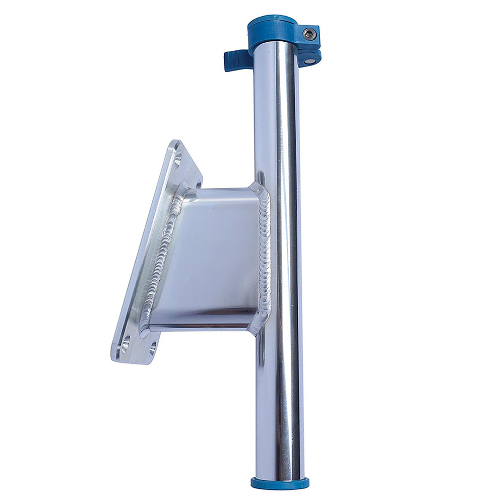 Panther 5" Set Back Transom Mount Bracket - Clear - Anodized KPS50A — Quality Boat Parts