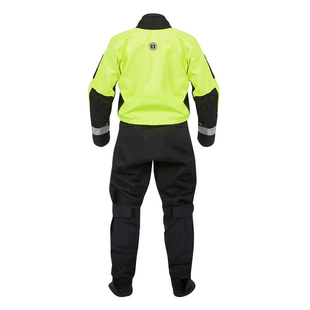 Mustang Sentinel™ Series Water Rescue Dry Suit - Fluorescent Yellow Green-Black - Medium Regular MSD62403-251-MR-101 — Quality Boat Parts