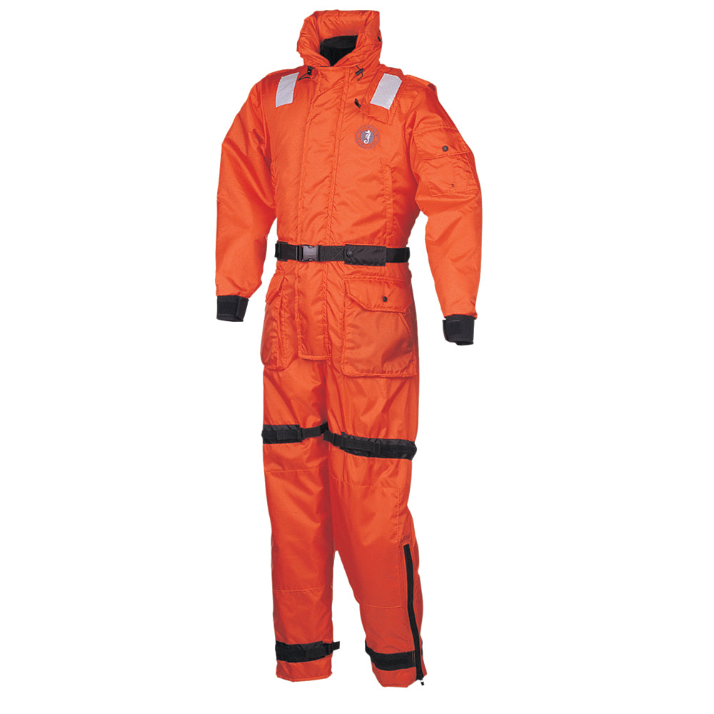 Mustang Deluxe Anti-Exposure Coverall & Work Suit - Orange - XXXL MS2175-2-XXXL-206 — Quality Boat Parts