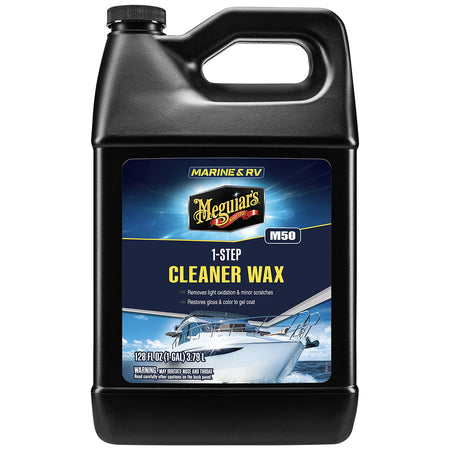 Meguiar's #50 Boat/RV Cleaner Wax - Liquid 1 Gallon M5001 — Quality Boat Parts