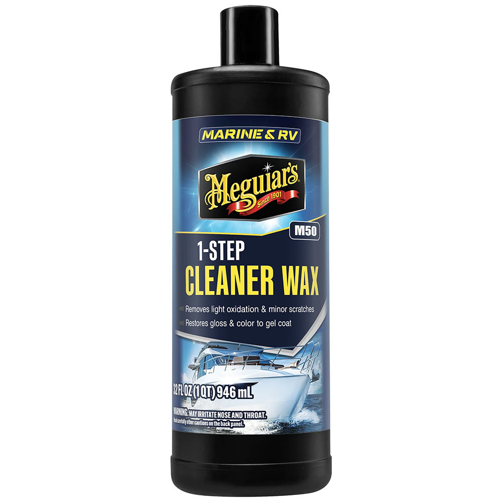 Meguiar's #50 Boat/RV Cleaner Wax - Liquid 32oz M5032 — Quality Boat Parts