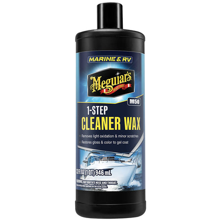 Meguiar's #50 Boat/RV Cleaner Wax - Liquid 32oz M5032 — Quality Boat Parts