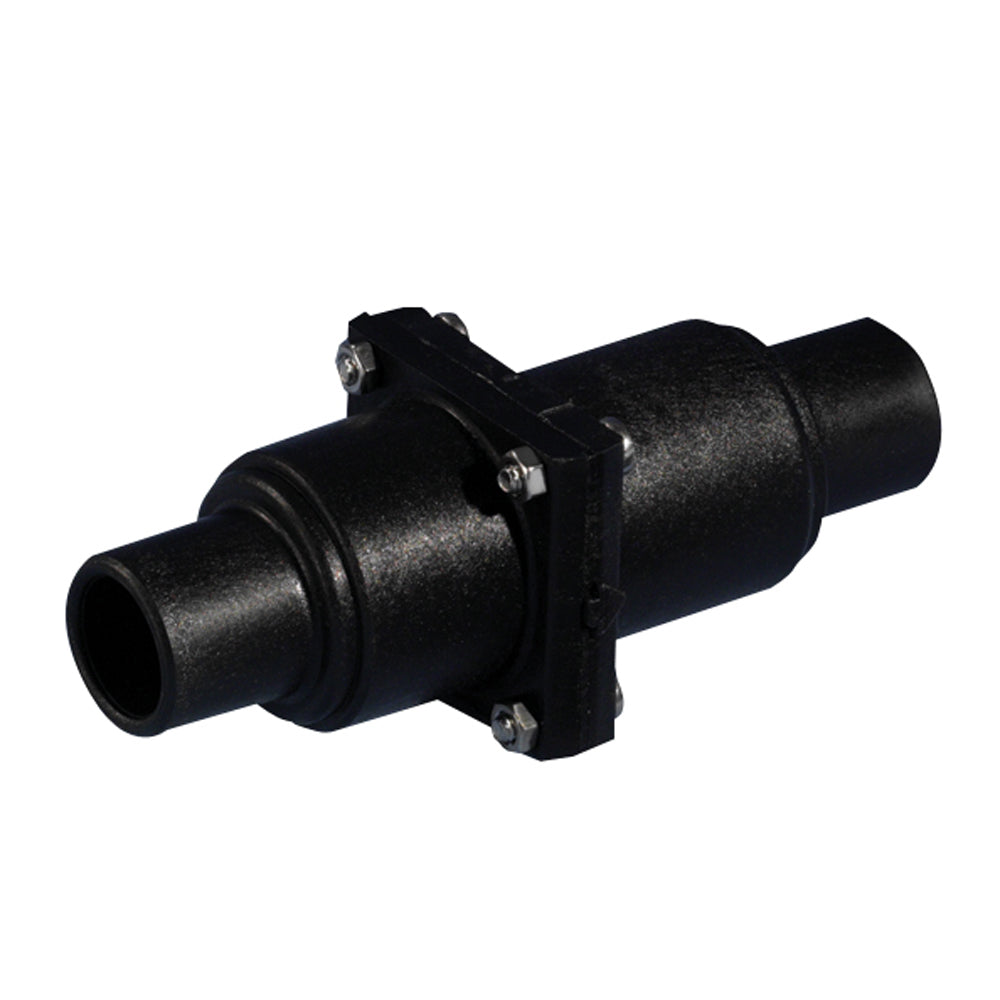 Whale In-Line Check Valve 1"-1 1/2" Stepped Connection LV1215 — Quality Boat Parts