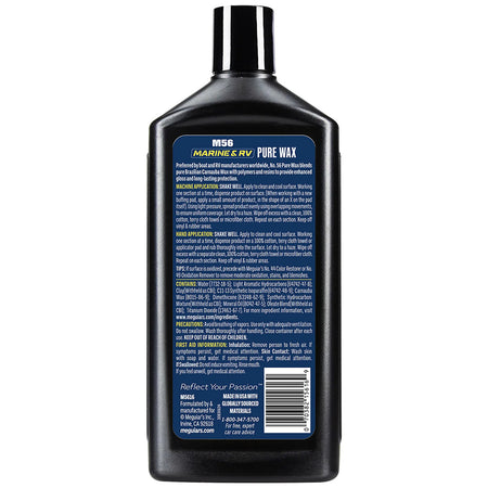 Meguiar's #56 Boat/RV Pure Wax - 16oz M5616 — Quality Boat Parts