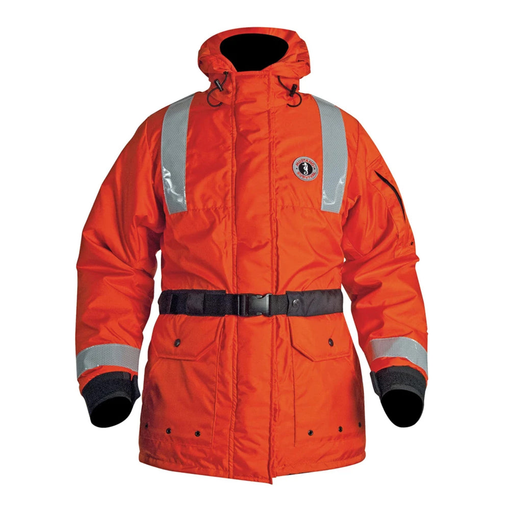 Mustang ThermoSystem Plus Flotation Coat - Orange - Large MC1536-2-L-206 — Quality Boat Parts