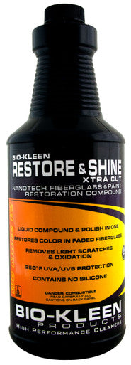 Bio-Kleen Restore And Shine Xtra Cut Quart. (Restor Xtra 32Oz) — Quality Boat Parts