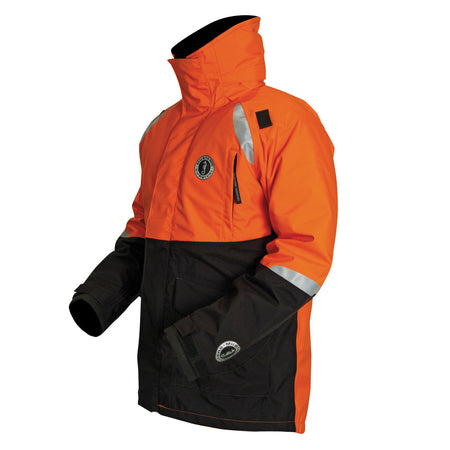 Mustang Catalyst Flotation Coat - Orange/Black - Small MC5446-33-S-206 — Quality Boat Parts