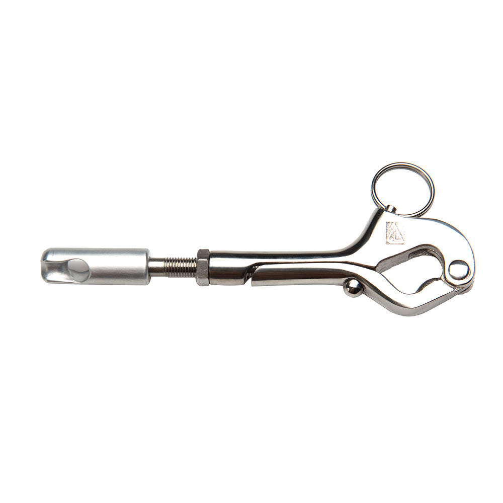 C. Sherman Johnson Over Center Gate Hook w/Splice Eye LS-3100 — Quality Boat Parts