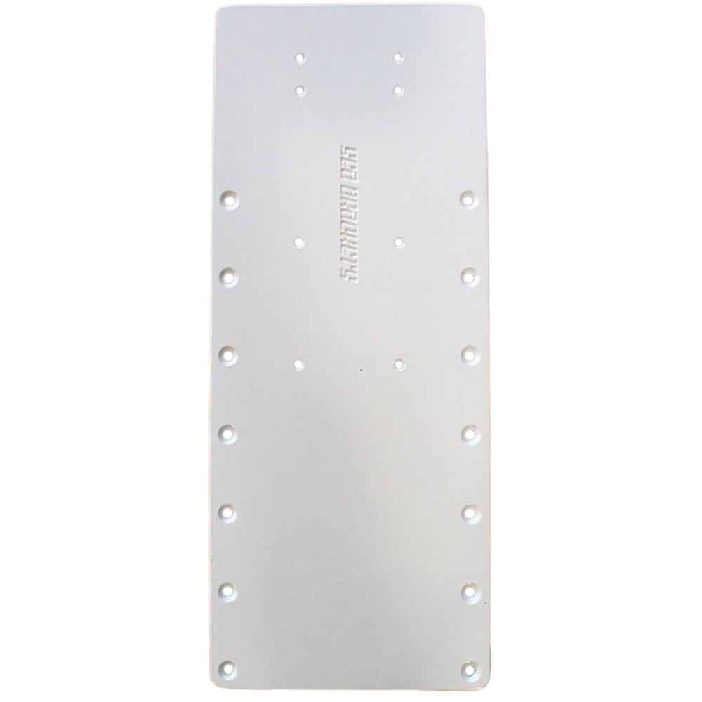 Sea Brackets 20" Straight Trolling Motor Plate SEA2325 — Quality Boat Parts