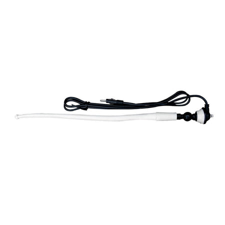 16" AM/FM White Rubber Antenna SEAURB-3SW BLISTER — Quality Boat Parts