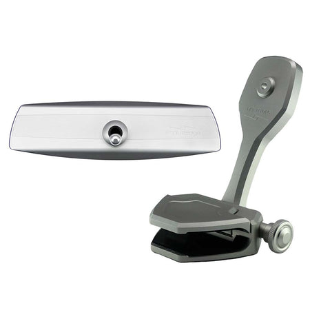 PTM Edge Mirror/Bracket Kit w/VR-140 Elite Mirror & ZXR-360 (Silver) P12848-1360TEBCL — Quality Boat Parts