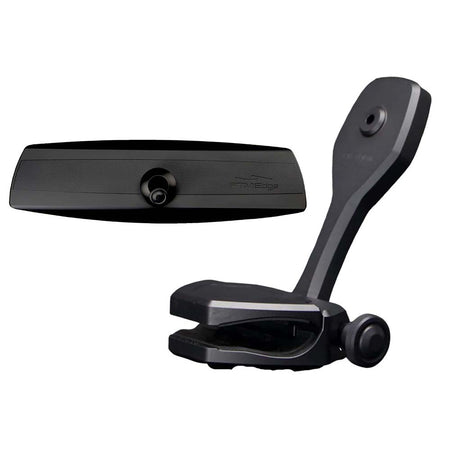 PTM Edge Mirror/Bracket Kit w/VR-140 Elite Mirror & ZXR-361 (Black) P12848-1361TEBBK — Quality Boat Parts