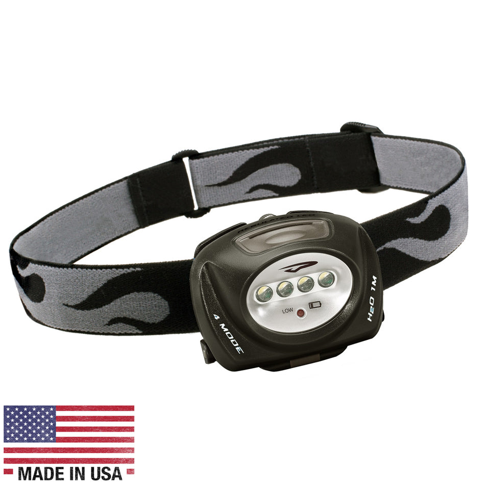 Princeton Tec QUAD LED Headlamp - Black QUAD-BK — Quality Boat Parts