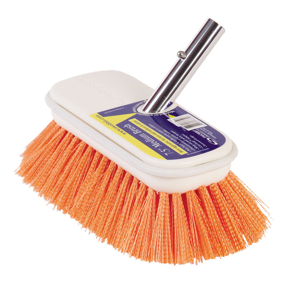 Swobbit 7.5" Medium Brush - Orange SW77350 — Quality Boat Parts
