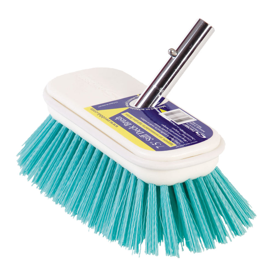 Swobbit 7.5" Stiff Cleaning Brush - Green SW77355 — Quality Boat Parts