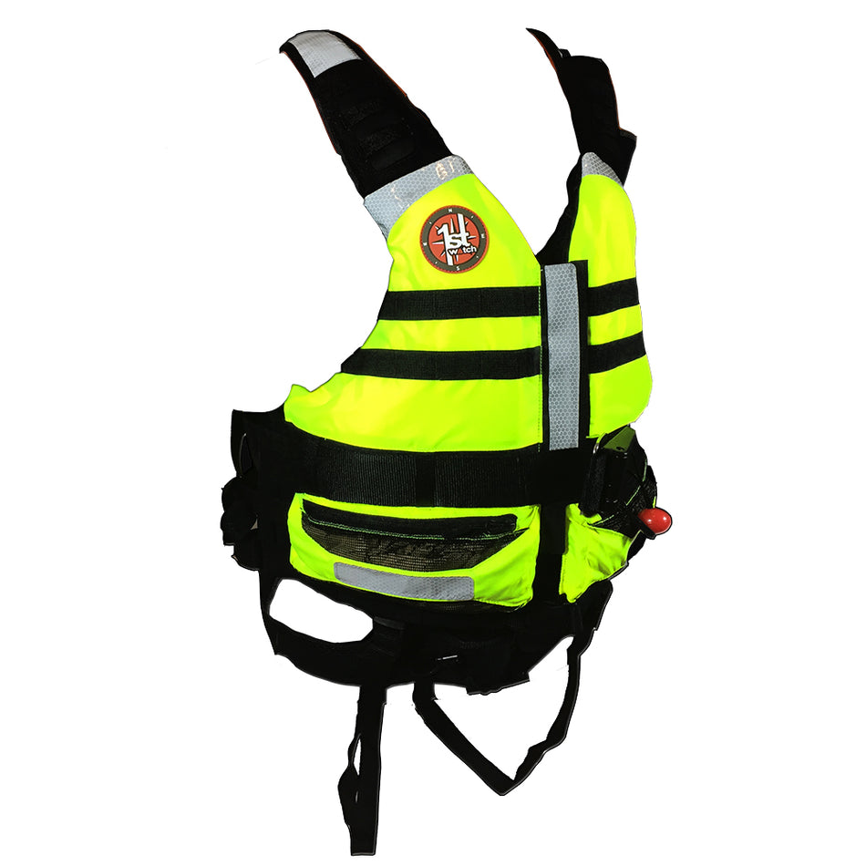 First Watch SWV-100 Rescue Swimmers' Vest - Hi-Vis Yellow SWV-100-HV-U — Quality Boat Parts