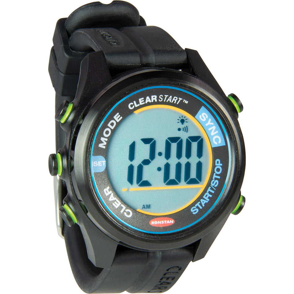 Ronstan ClearStart™ 40mm Sailing Watch - Black RF4054A — Quality Boat Parts