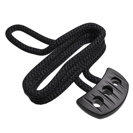 Snubber PULL w/Rope - Black S51390 — Quality Boat Parts