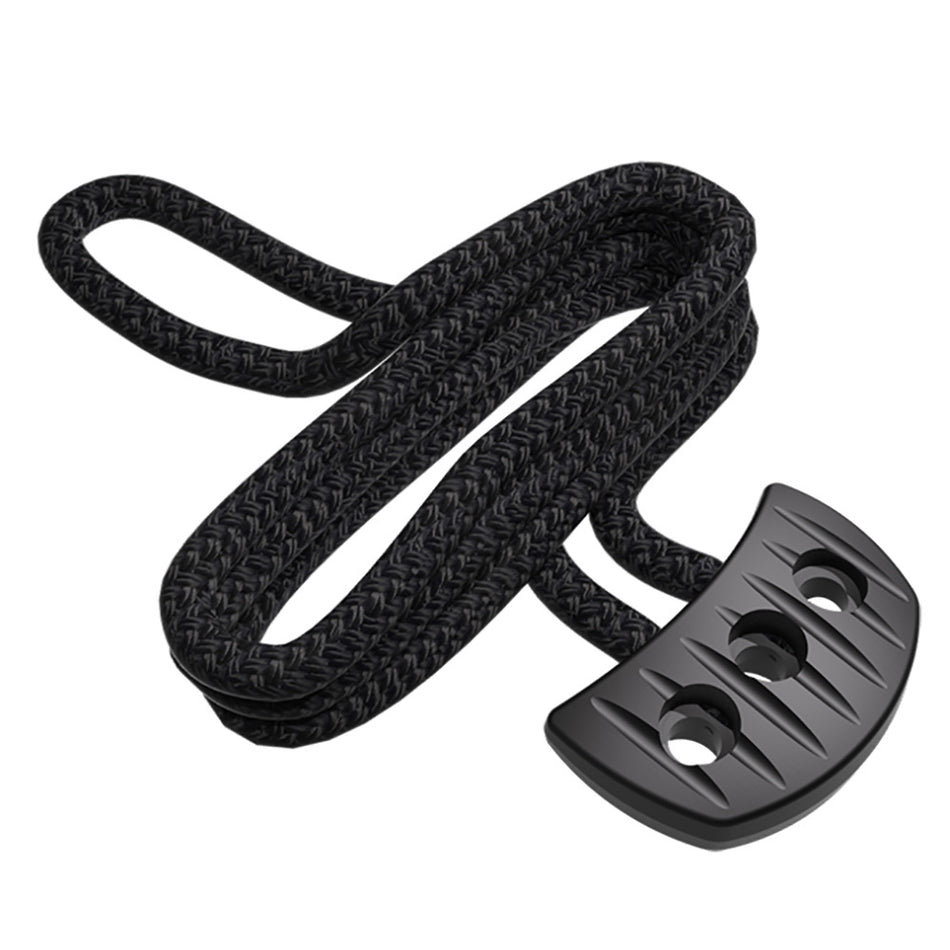 Snubber PULL w/Rope - Black S51390 — Quality Boat Parts