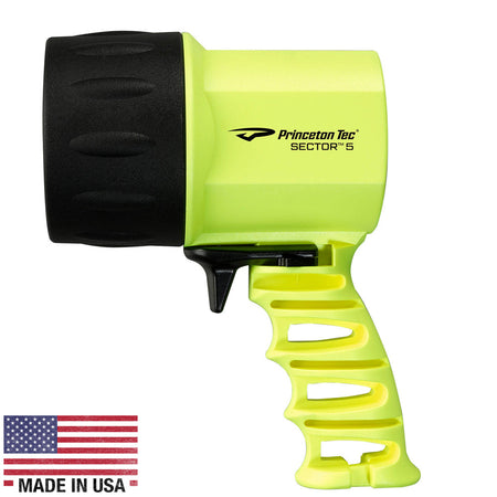Princeton Tec Sector 5 LED Light - Neon Yellow S522-NY — Quality Boat Parts