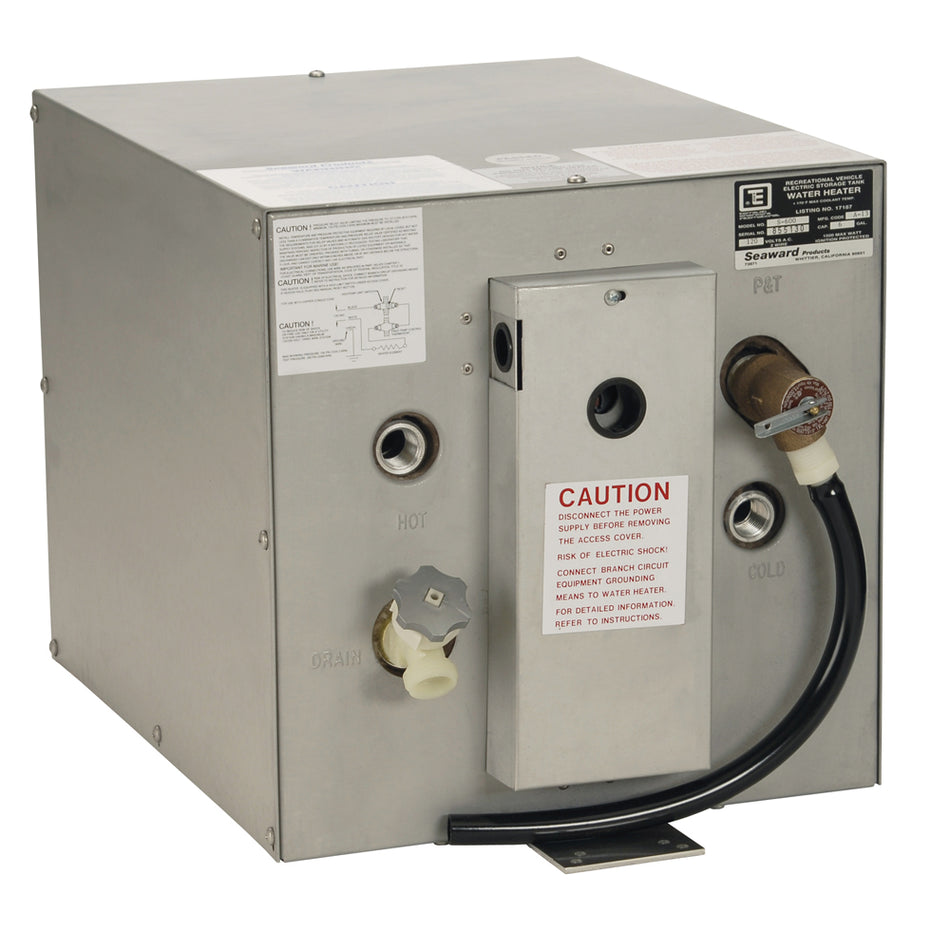 Whale Seaward 6 Gallon Hot Water Heater w/Rear Heat Exchanger - 120V - 1500W S600 — Quality Boat Parts