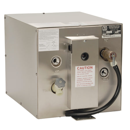 Whale Seaward 6 Gallon Hot Water Heater w/Rear Heat Exchanger - Stainless Steel - 120V - 1500W S700 — Quality Boat Parts