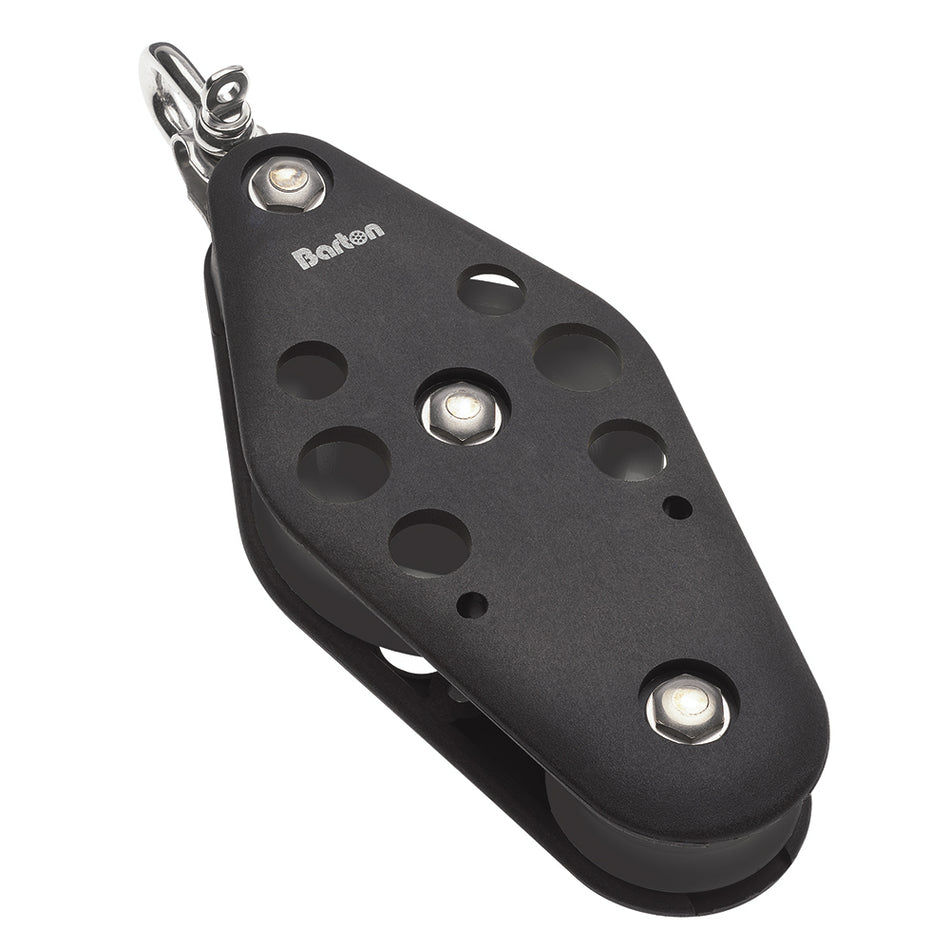 Barton Marine Series 5 Fiddle Reverse Shackle Block - 54mm N05 420 — Quality Boat Parts