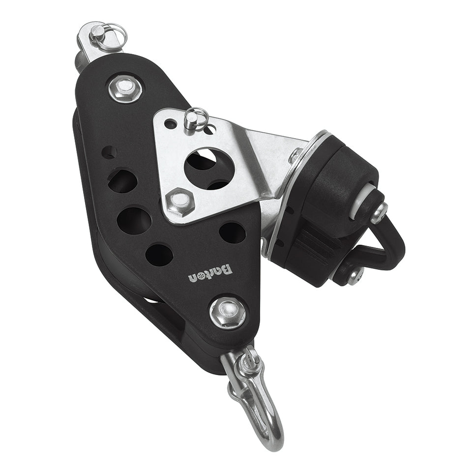 Barton Marine Series 5 Fiddle, Swivel, Becket, and Cam Block - 54mm N05 631 — Quality Boat Parts