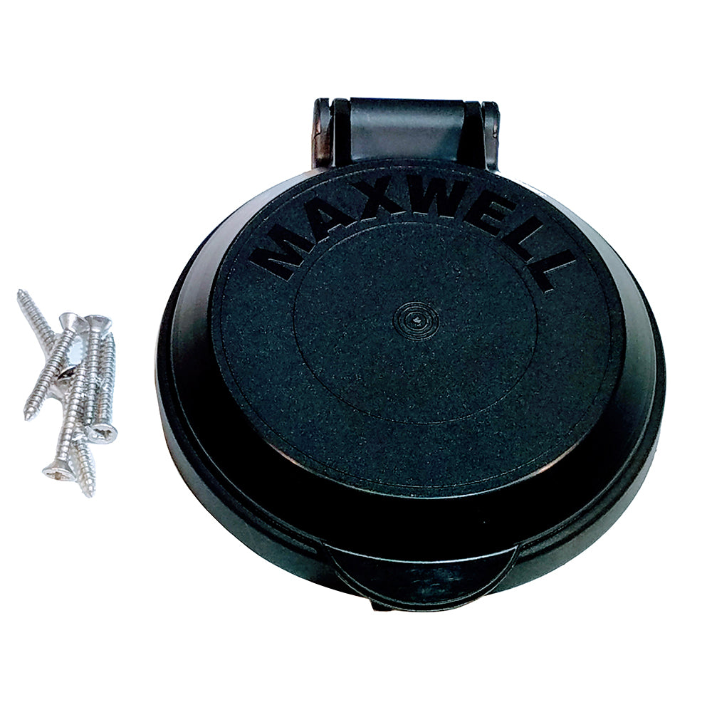 Maxwell Windlass Foot Switch Replacement Bezel Cover - Black P104897 — Quality Boat Parts