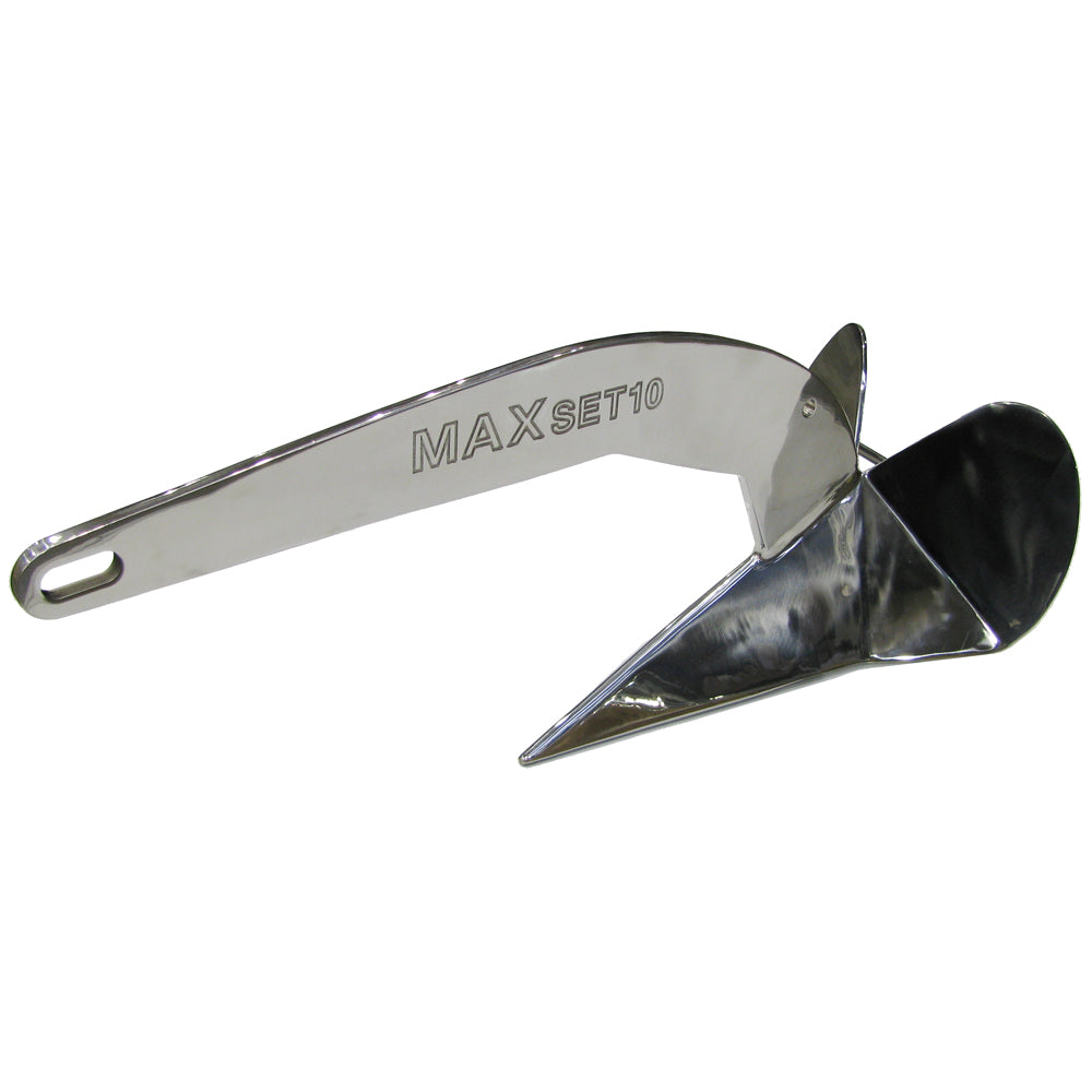 Maxwell MAXSET Stainless Steel Anchor - 13lb P105055 — Quality Boat Parts