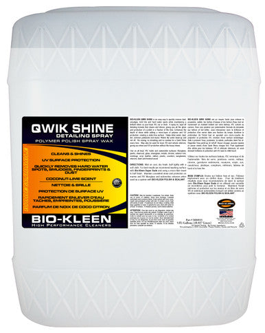 Bio-Kleen Qwik Shine 5 Gallon (Qwik Shine 5Gal) — Quality Boat Parts