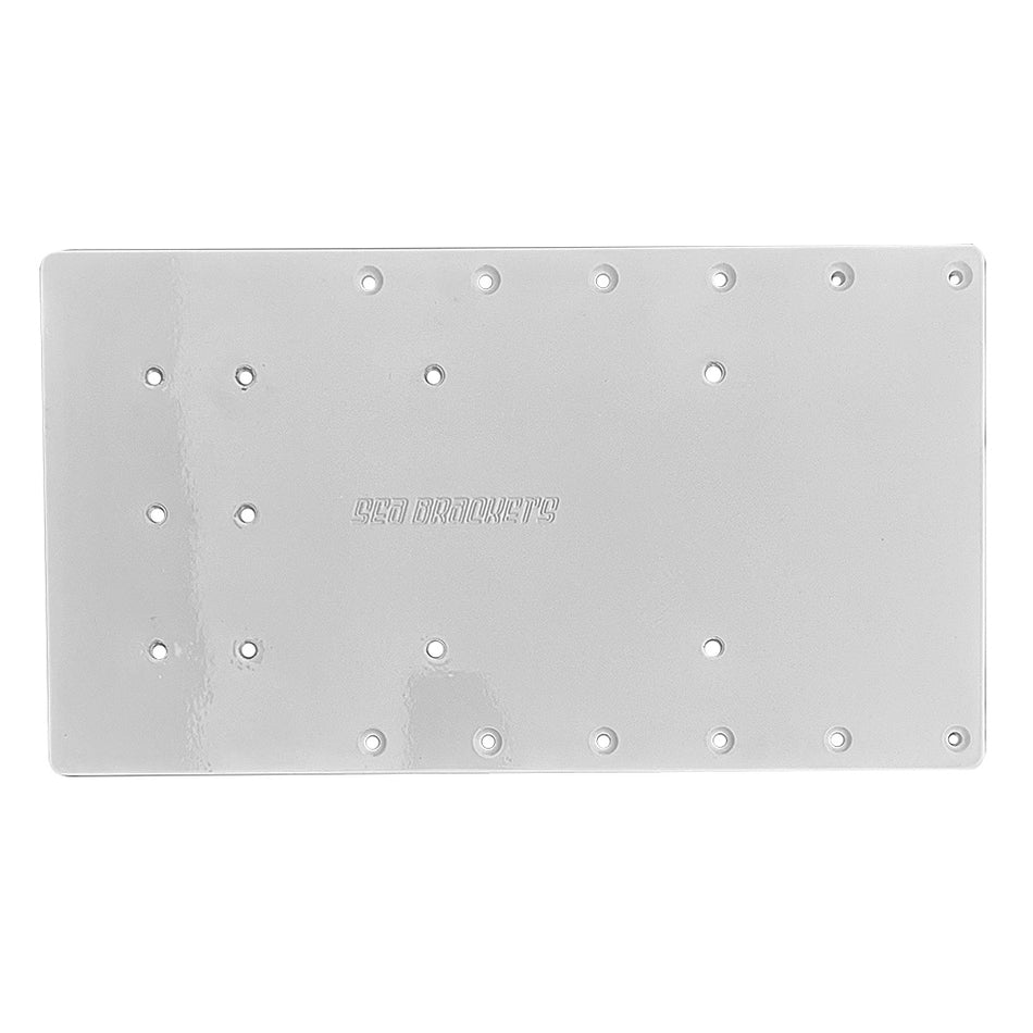 Sea Brackets 18" Straight Trolling Motor Plate f/Minn Kota’s Quest SEA2320 — Quality Boat Parts