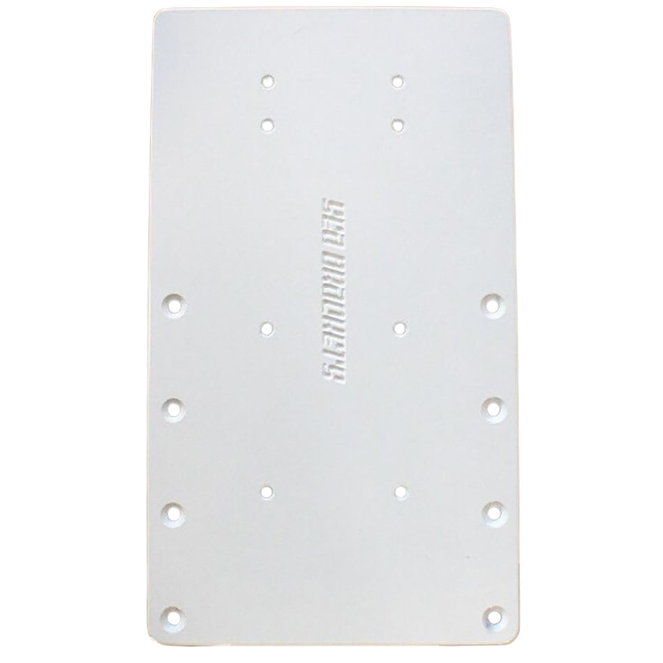 Sea Brackets 14" Straight Trolling Motor Plate SEA2322 — Quality Boat Parts
