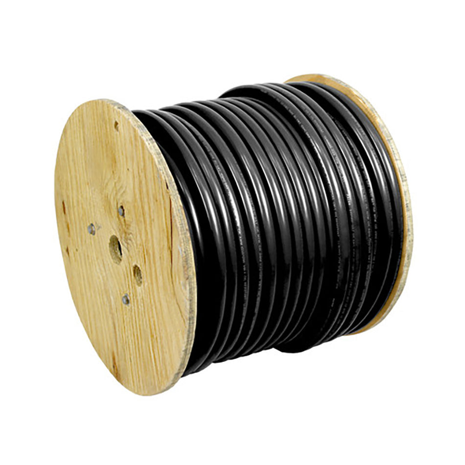 Pacer Black 1/0 AWG Battery Cable - 250' WUL1/0BK-250 — Quality Boat Parts