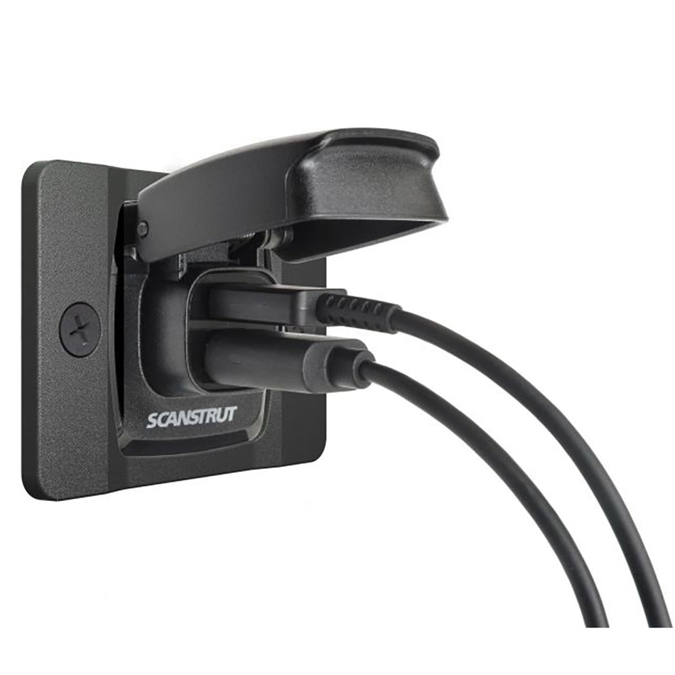 Scanstrut Flip Pro w/ Front Fit Bezel 12/24V Fast Charge Dual USB-A/C Socket SC-USB-F2 — Quality Boat Parts