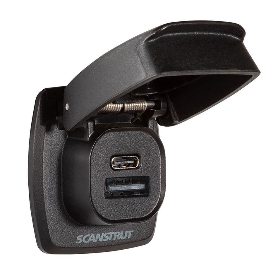 Scanstrut Flip Pro Plus Fast Charge USB-A & USB-C Socket SC-USB-F4 — Quality Boat Parts