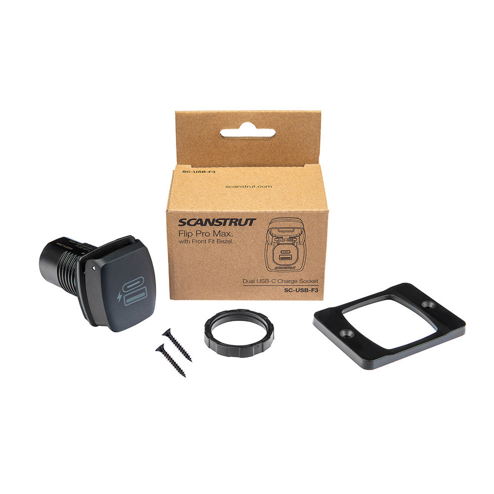 Scanstrut Flip Pro Plus Fast Charge USB-A & USB-C Socket SC-USB-F4 — Quality Boat Parts
